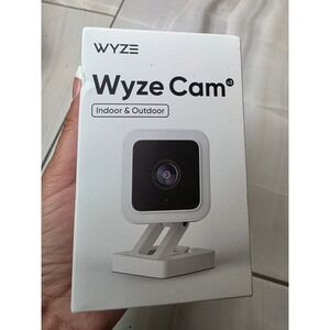 Wyze Cam v3 Wired 1080p HD Indoor Outdoor Smart Home Security Camera White B2